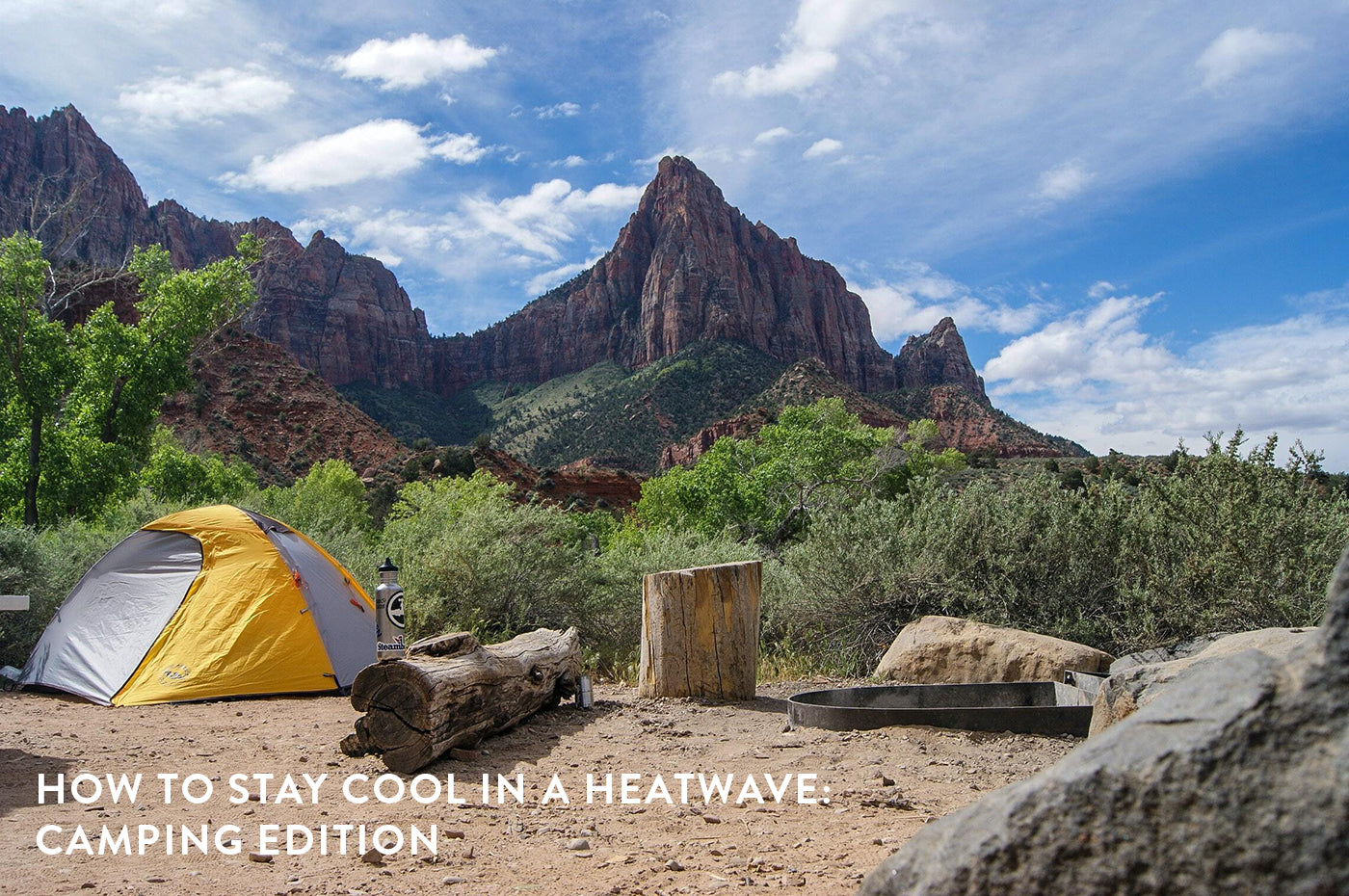 How to Stay Cool in a Heatwave: Camping Edition