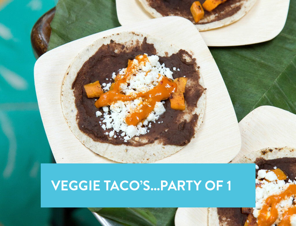 Veggies Taco's, Party of 1