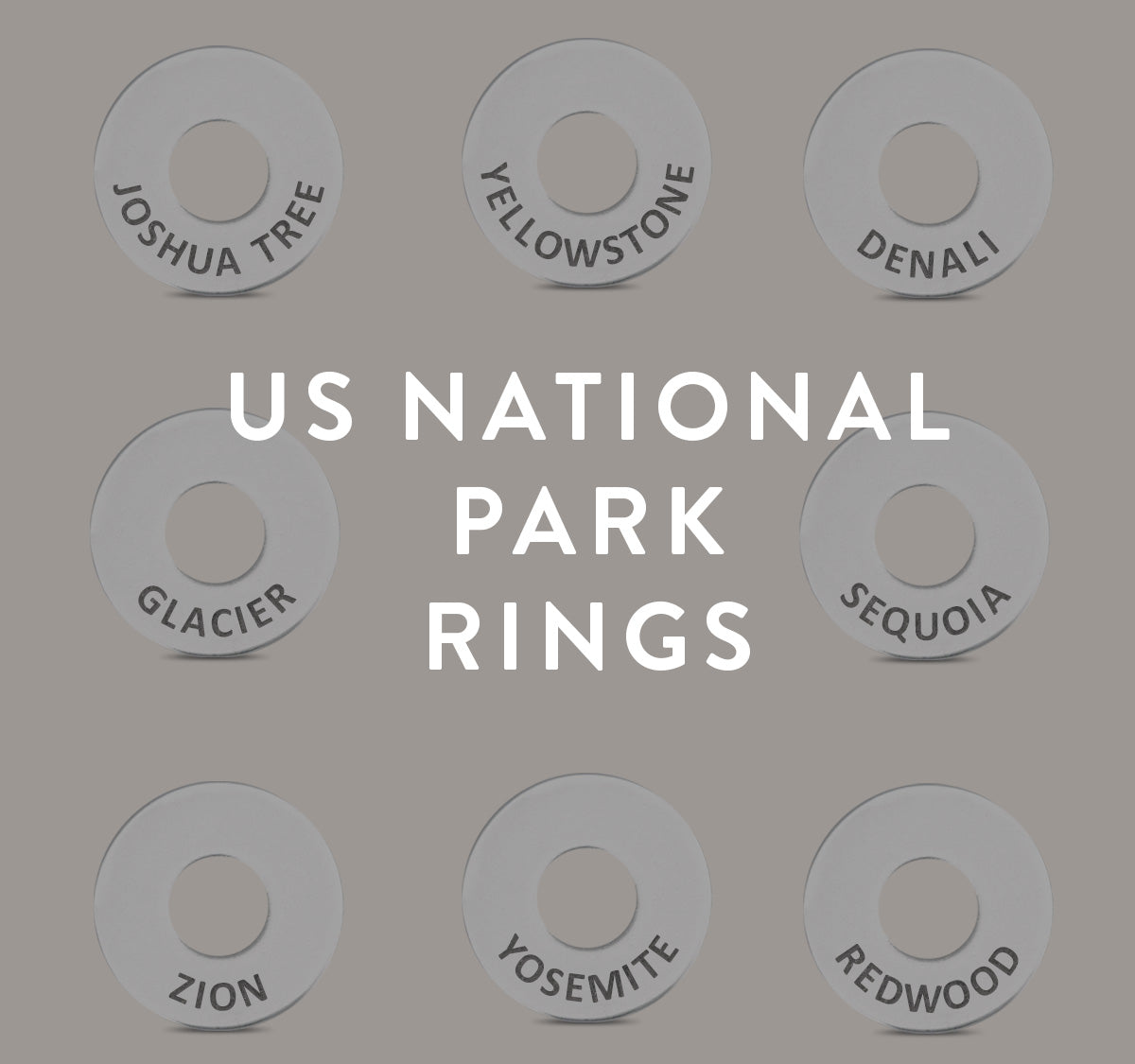 US National Park Rings