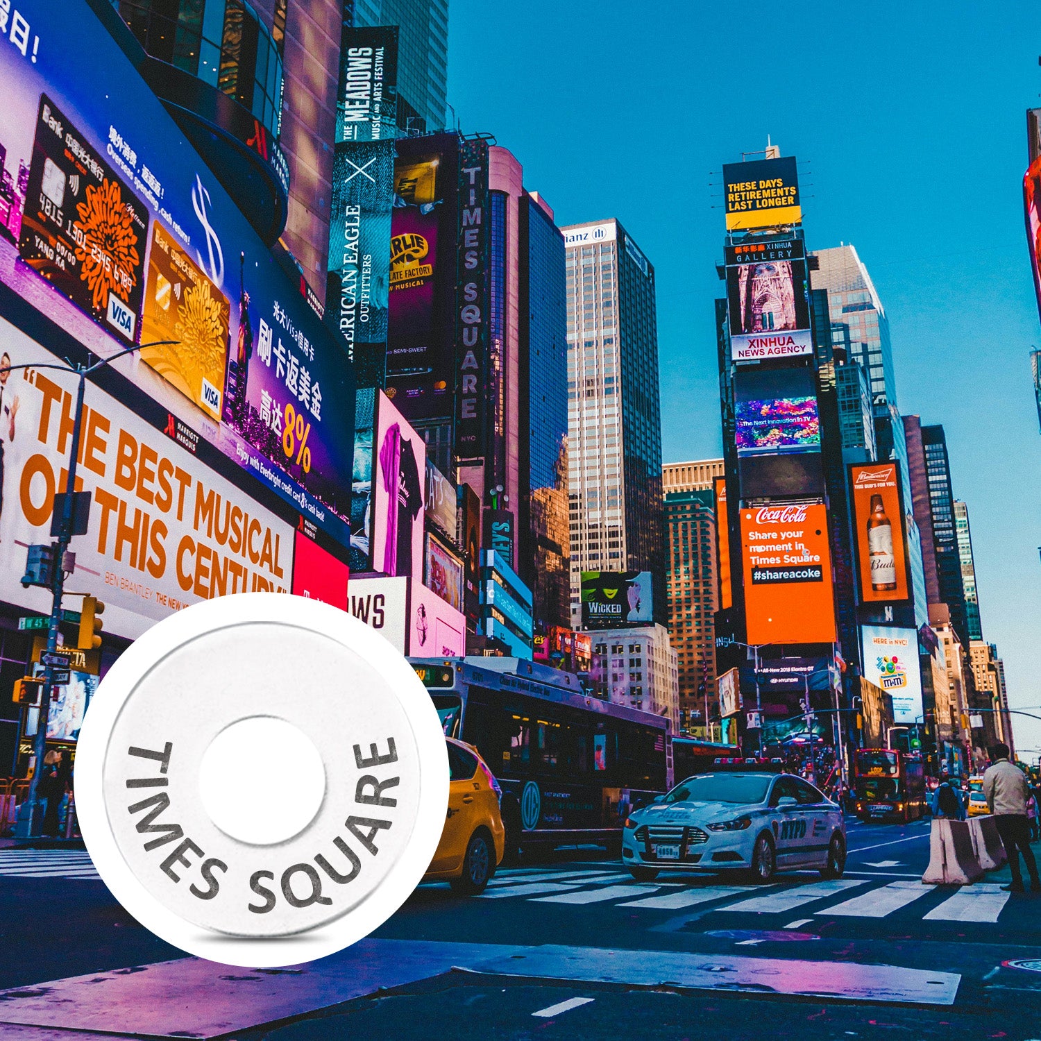 TIMES SQUARE Ring